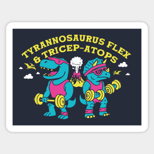 Tyrannosaurus Flex & Tricep-atops Sticker